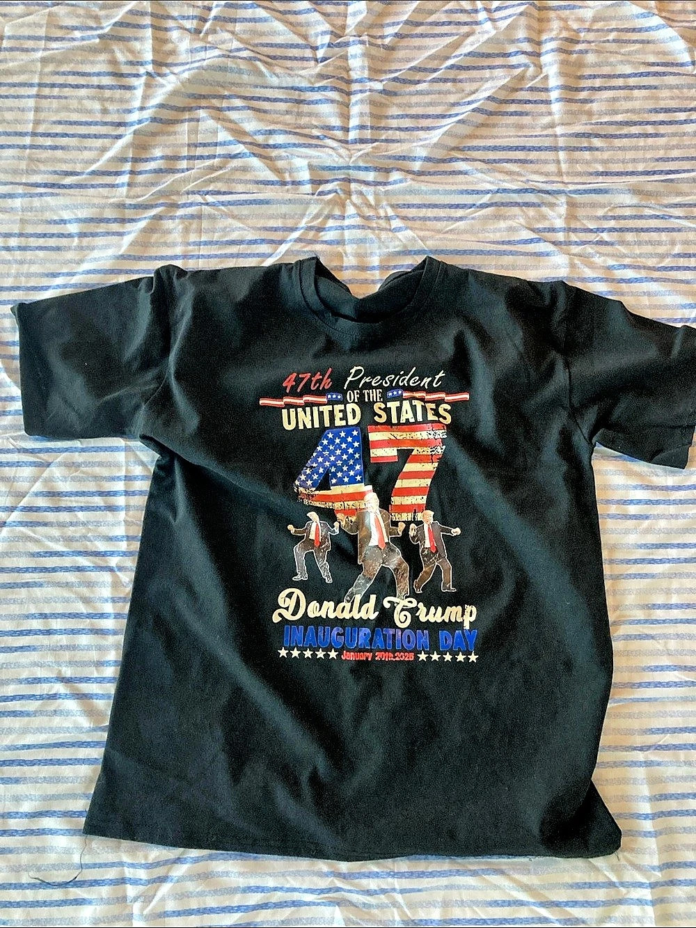 47th President of the United States Donald Trump Inauguration Day Graphic Short